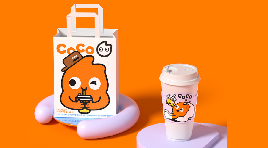 CoCo都可Logo品牌升级，又被奶茶店Logo可爱到了！